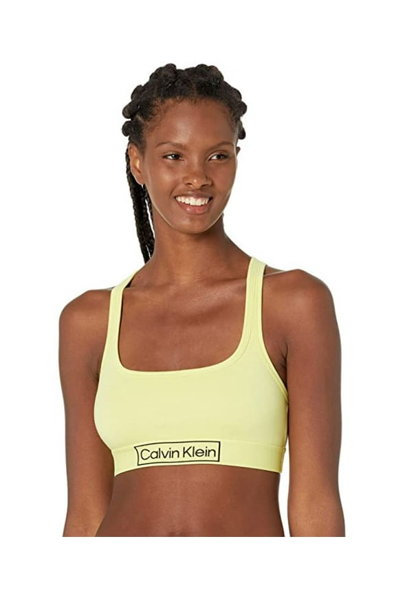 Women's Green Heritage Unlined Bralette, Small