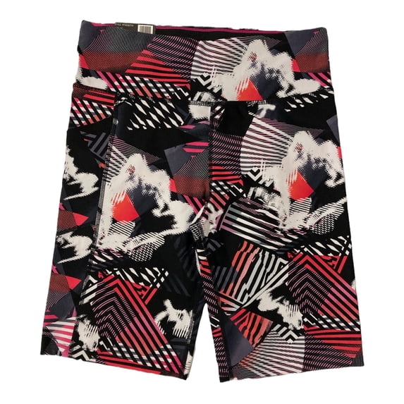Calvin Klein Women's High Rise Fashion Print Bike Short, L