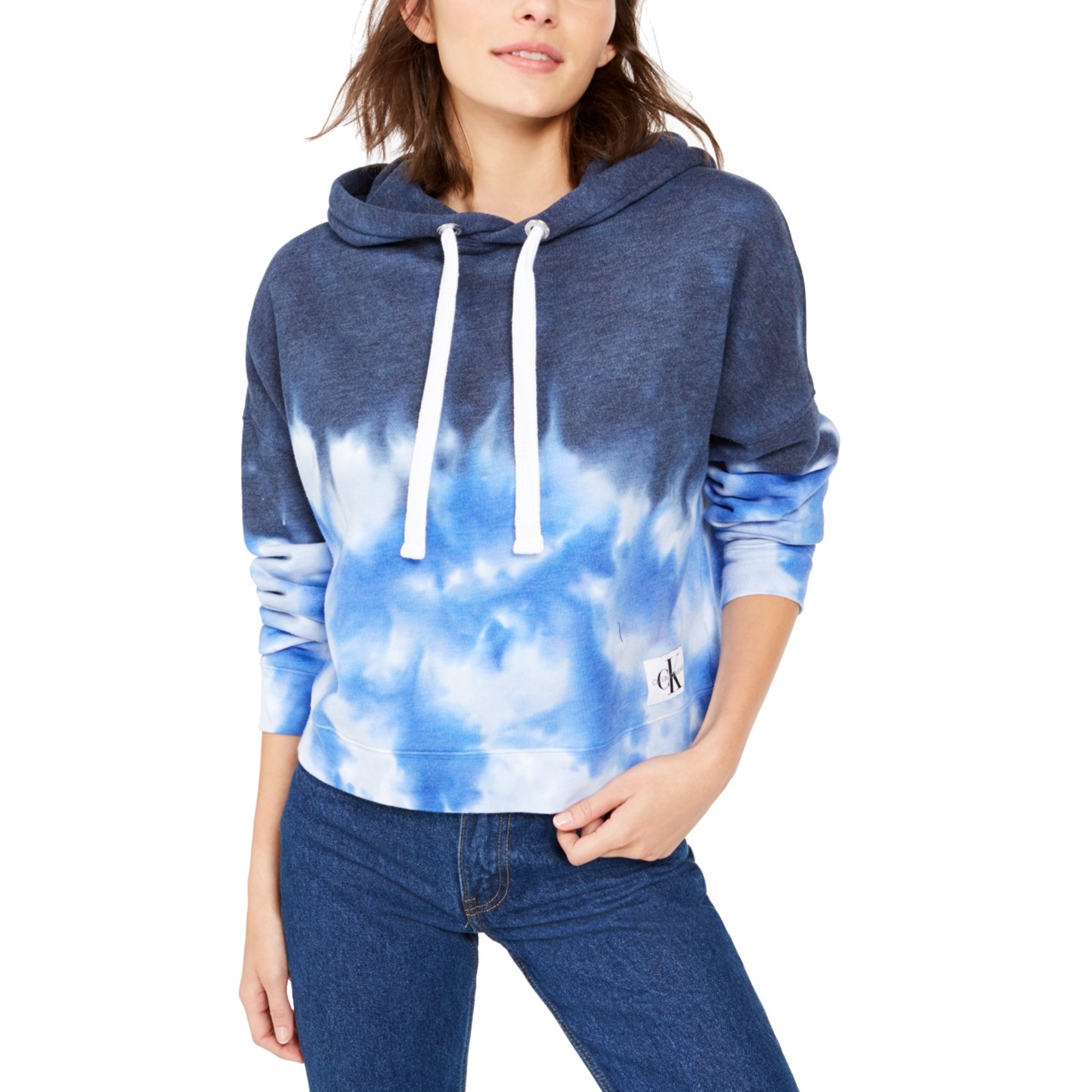 calvin klein tie dye hoodie