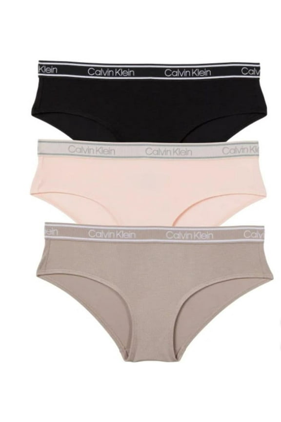 Women's Hipster Underwear, 3-pack (US, Alpha, Small, Regular, Regular, Multi)