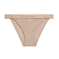 thumbnail image 1 of Calvin Klein Women's Intrinsic High Leg Tanga Panty in Beige (QF7347) | Size Small Color: cedar, 1 of 3