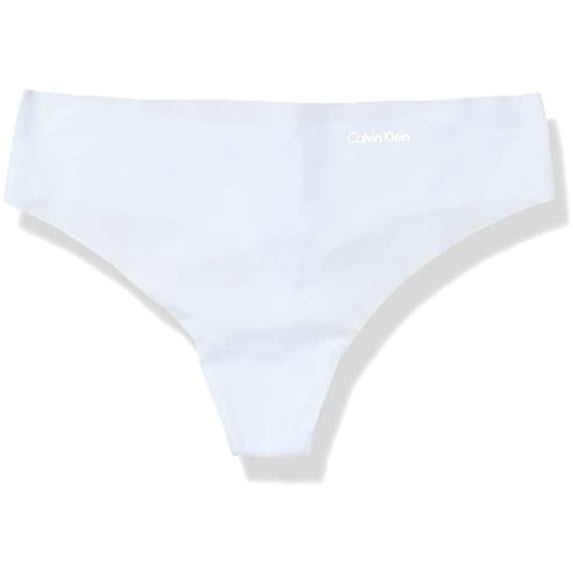Calvin Klein Women's Invisible Thong Panty, Ice Pulp, Small