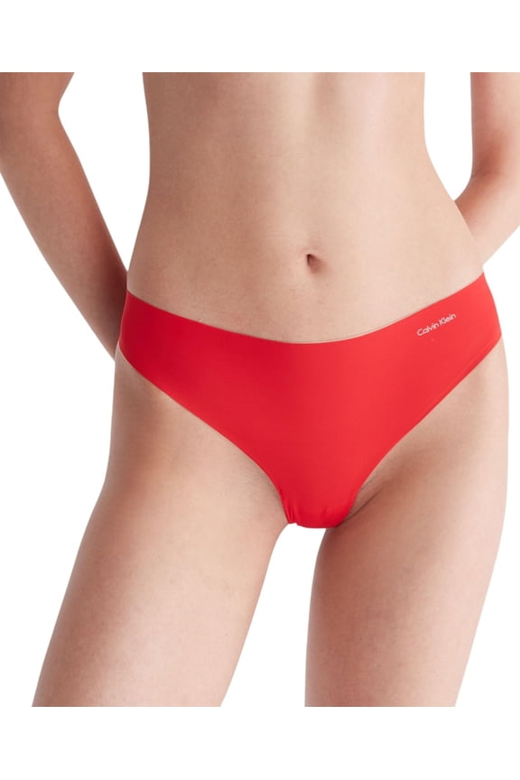 Women's Invisibles Thong Underwear Rouge, Small