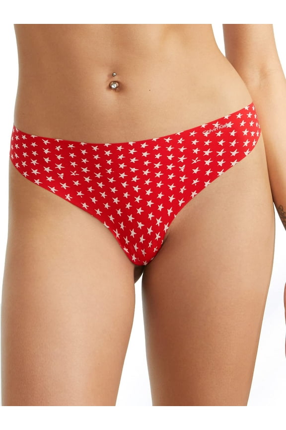 Women's Invisibles Seamless Thong Panties, 3 Pack, Tapestry Teal/Buff Beige/Black, Small