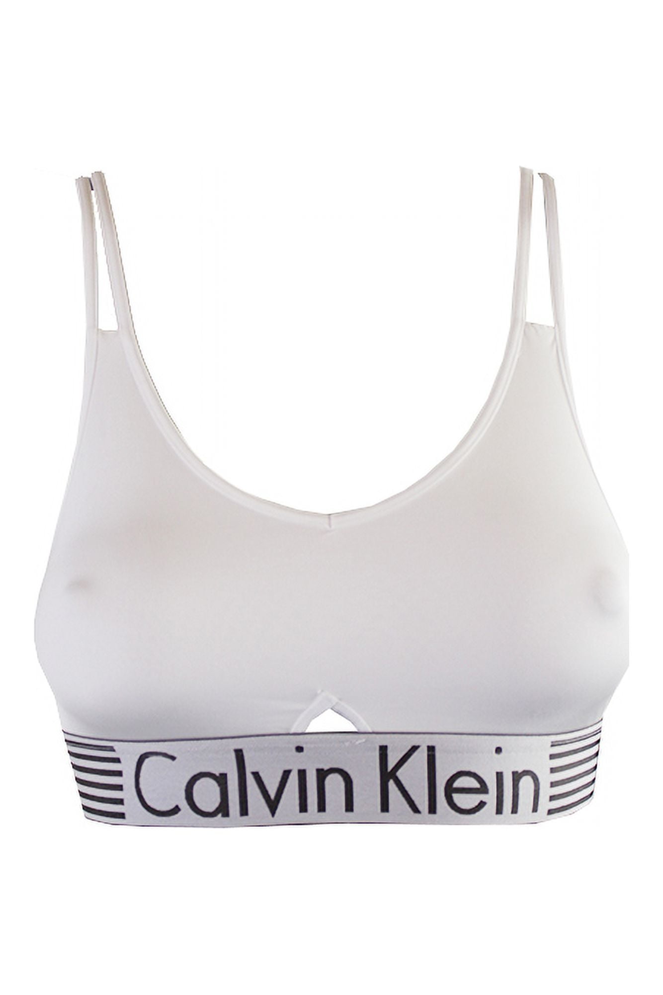 Calvin Klein Women s Iron Strength Bralette White Size Small
