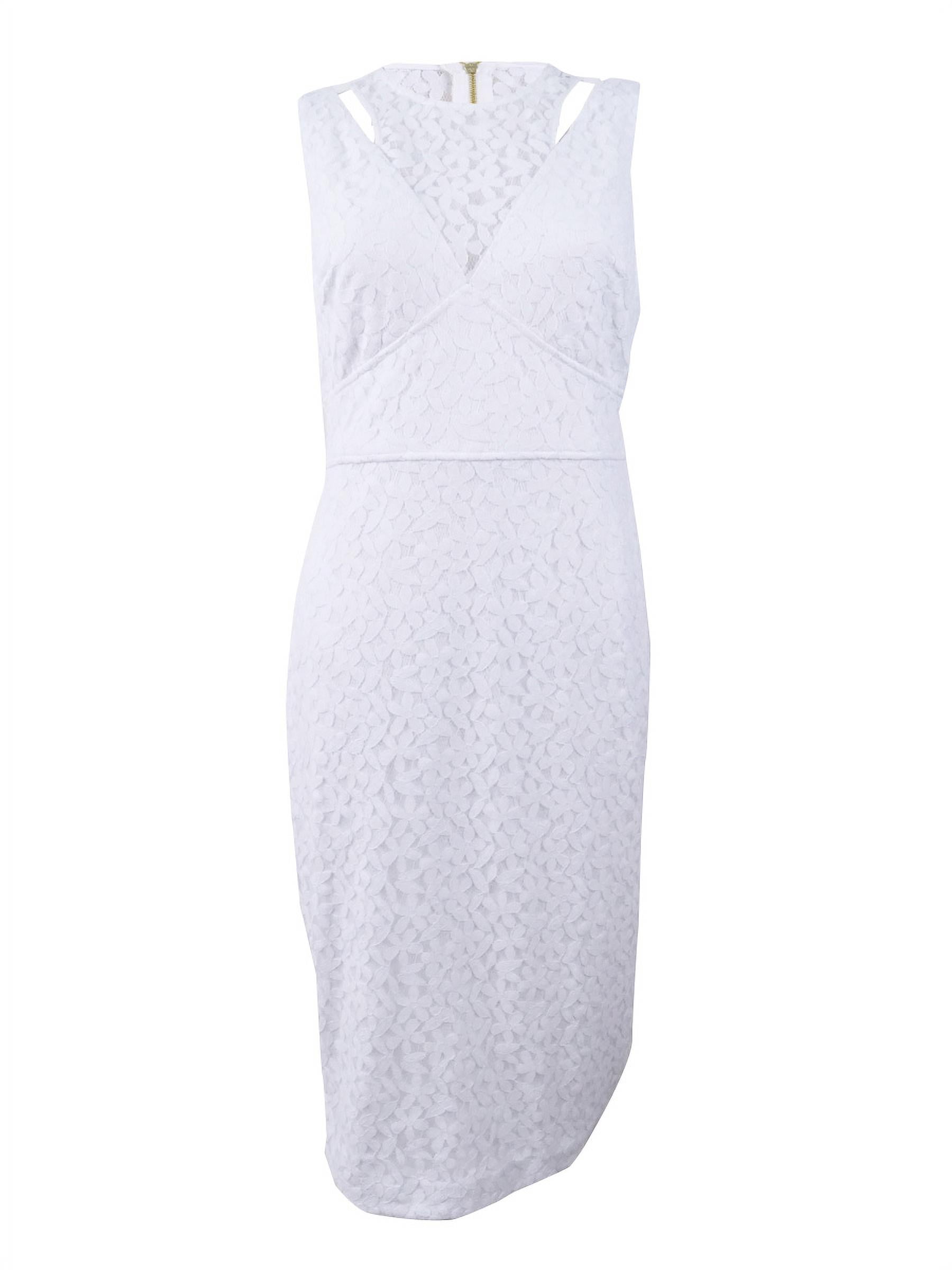 Calvin klein lace sheath dress hot sale