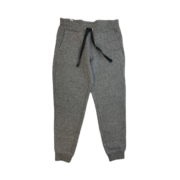 Calvin Klein Women's Logo Fleece Lined Jogger Sweatpants (B4R/Charcoal Heather, XXL)