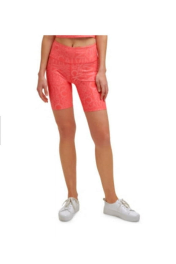 Women's Logo Pull-On High-Waist Bike Shorts Light Red 2XL, $40 NWT