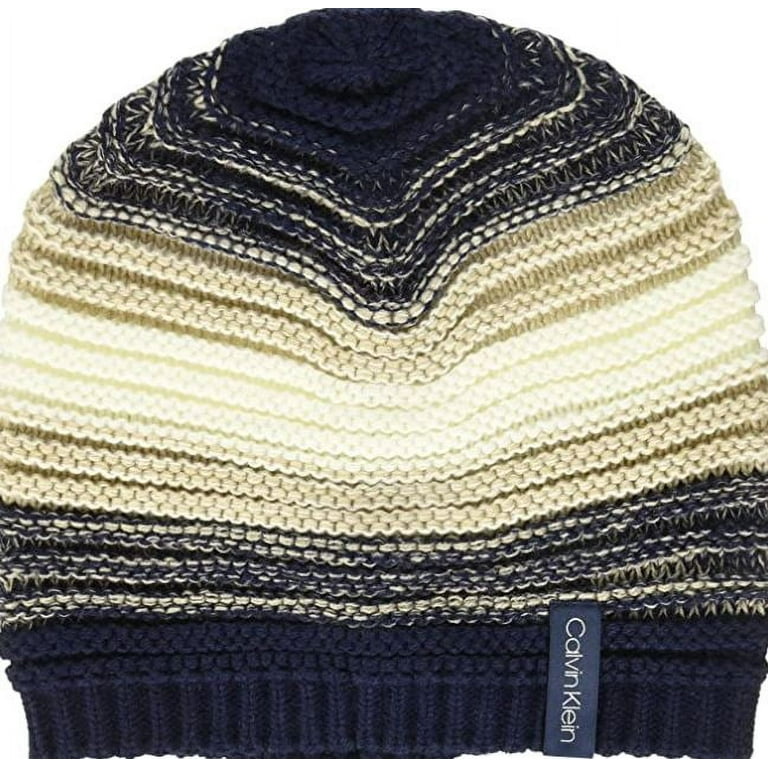 Calvin Klein Women s Marled Color Block Beanie