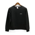 thumbnail image 1 of Calvin Klein Women's Modern Cotton Lounge Sweatshirt, Black,L - US, 1 of 4