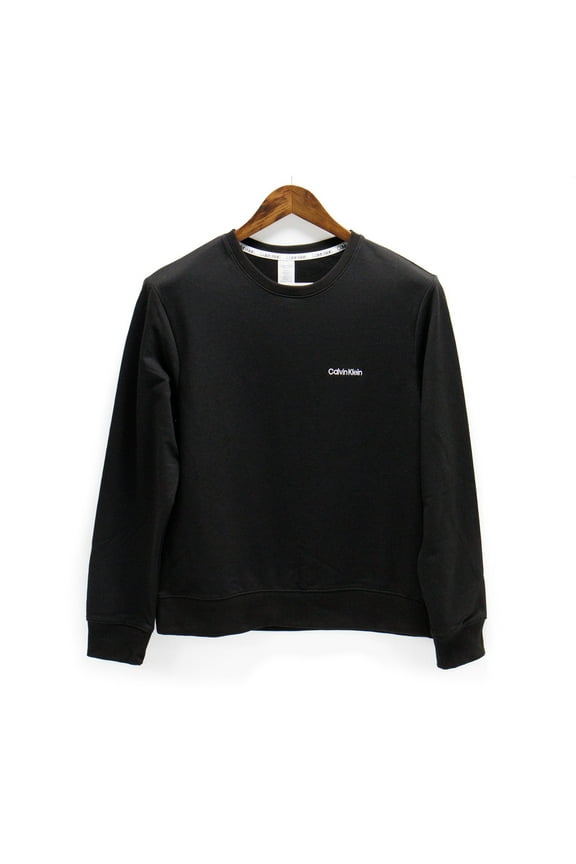 Women's Modern Cotton Lounge Sweatshirt, Black,M - US