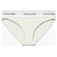 thumbnail image 1 of Calvin Klein Women's Modern Cotton This Is Love Bikini Underwear, ivory, XS, 1 of 1