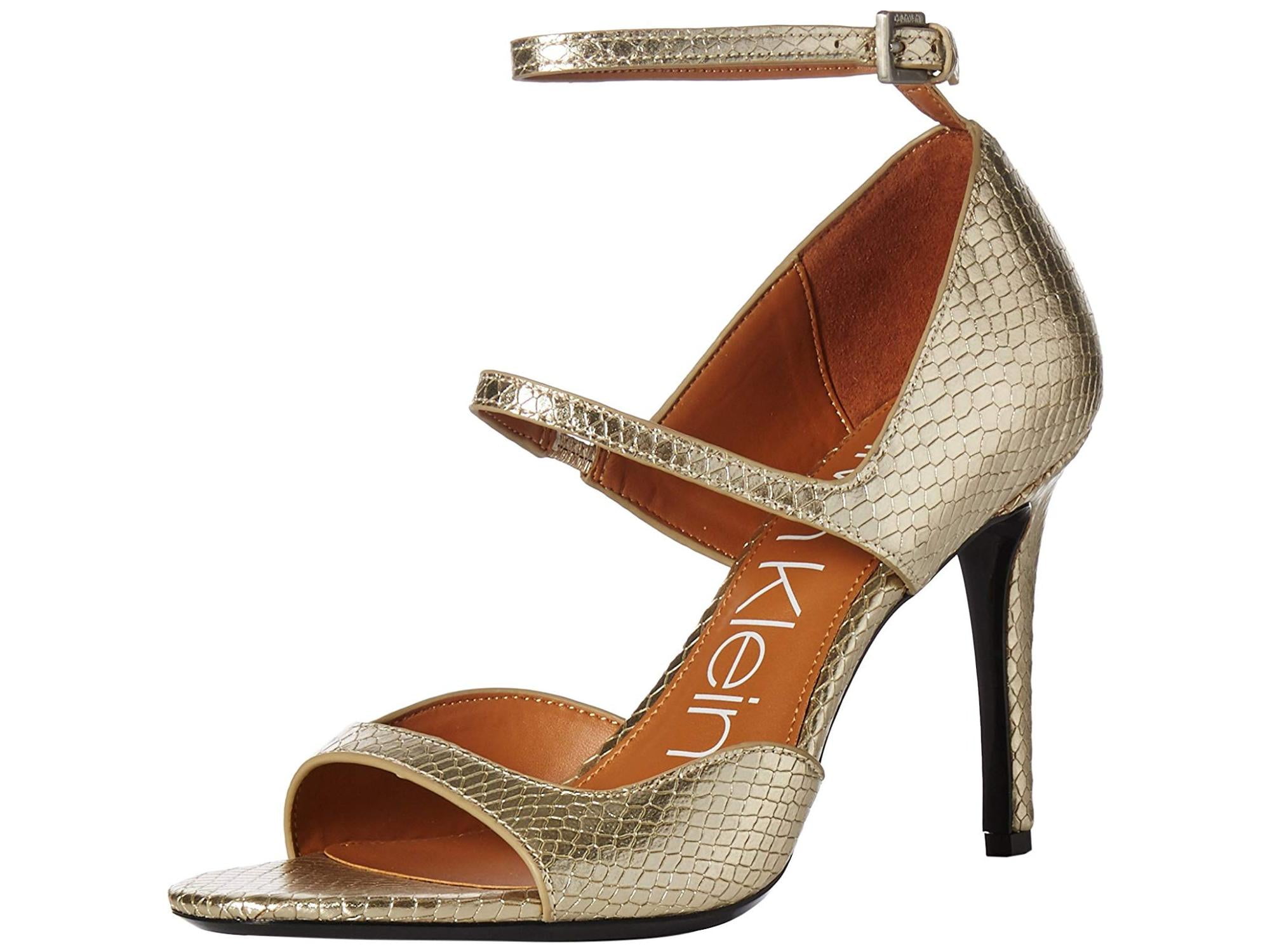 Calvin Klein Women s Nadeen Heeled Sandal Walmart