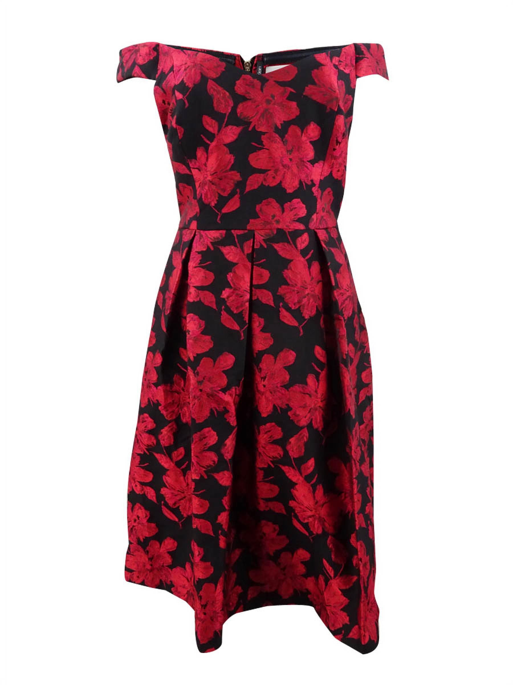 Calvin klein brocade dress new arrivals