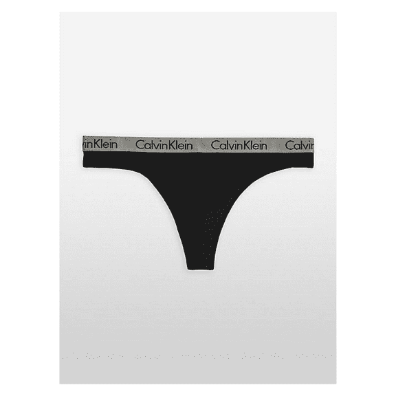 Calvin Klein Women's Panty , Thong , Black , Medium.
