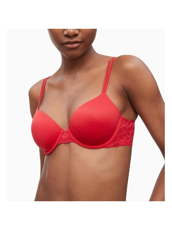 Women's Perfectly Fit Lace Lined Plunge Bra