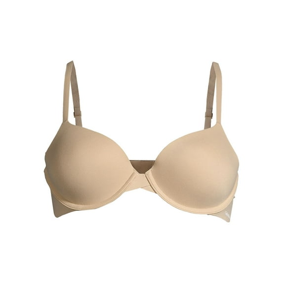 Calvin Klein Women's Perfectly Fit Lightly Lined Memory Touch T-Shirt Bra, Bare, 38B