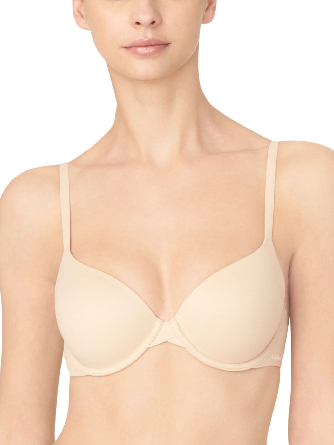 Calvin Klein Women's Perfectly Fit Modern T-Shirt Bra, Bare, 38C Calvin Klein Women's Perfectly Fit Modern T-Shirt Bra, Bare, 38C