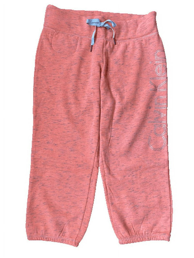Calvin Klein Women's Performance Logo Fleece Capri Sweatpants