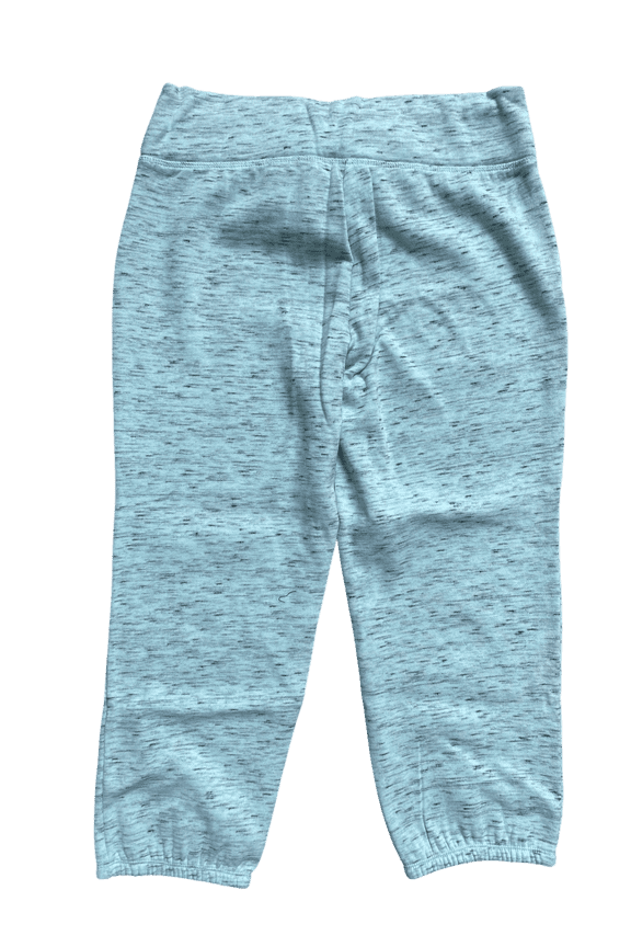 Women's Performance Logo Fleece Capri Sweatpants, Mint Green, Small