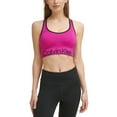 thumbnail image 1 of Calvin Klein Women's Performance Mid Impact Sports Bra Pink Size X-Small, 1 of 3