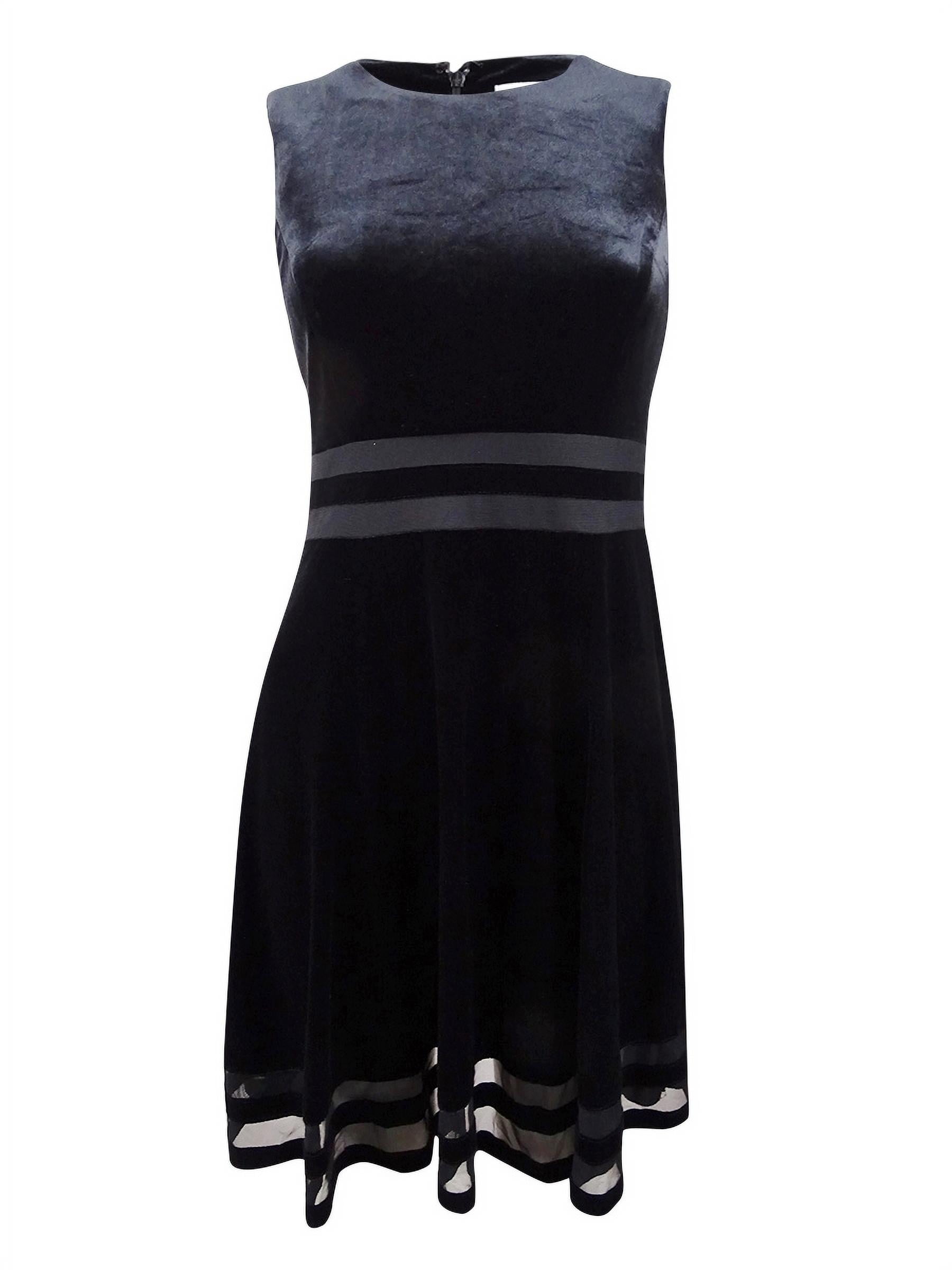 Calvin klein illusion hem dress clearance