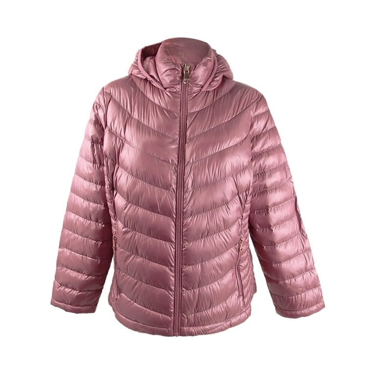 Calvin klein plus size packable down puffer coat best sale