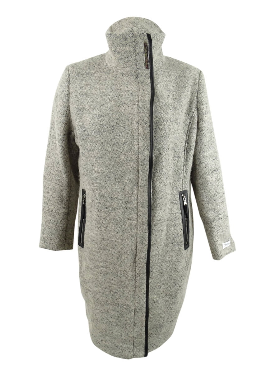 Calvin klein plus size coat top