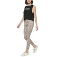thumbnail image 1 of Calvin Klein Women's Printed High Rise 7/8 Leggings Brown Size Medium, 1 of 3