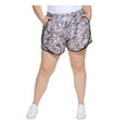 thumbnail image 1 of Calvin Klein Women's Printed Running Shorts Beige Size 3X, 1 of 3