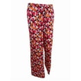 thumbnail image 1 of Calvin Klein Women's Printed Wide-Leg Pants (M, Pink), 1 of 2