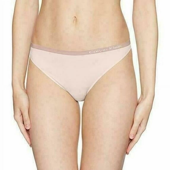 Calvin Klein Women's Pure Seamless Thong Panty, PINK, Small New with box/tags