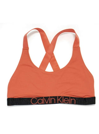 Calvin Klein Womens Reconsidered Comfort Unlined Bralette Large
