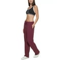 thumbnail image 1 of Calvin Klein Women's Ribbed Track Pants Red Size Large, 1 of 3