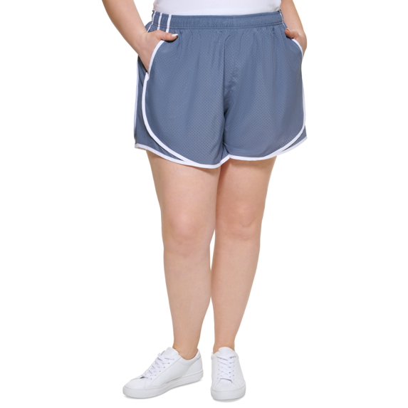 Calvin Klein Women's Running Shorts Gray Size 2X