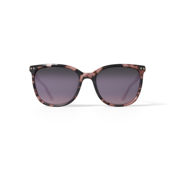 Calvin Klein Womens Rx'able Fashion Sunglasses, CK18507S, Peach Tortoise, 56-18-135, with Case