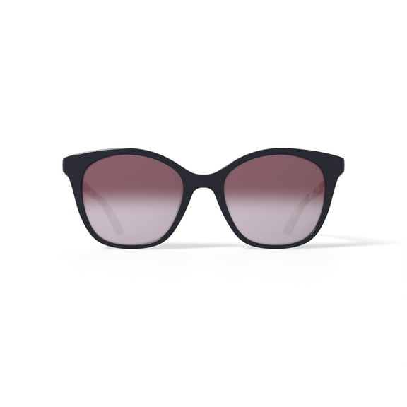 Calvin Klein Women's Rx'able Fashion Sunglasses, CK19505SG, Brown, 54-18-135, with Case