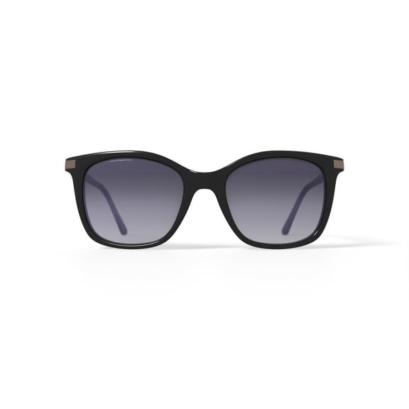 Calvin Klein Women’s Rx'able Fashion Sunglasses, CK19527SG, Black, 54-19-140, with Case