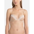 thumbnail image 1 of Calvin Klein Women's Seductive Comfort with Lace Demi Bra, Bare, 38D, 1 of 2
