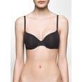 thumbnail image 1 of Calvin Klein Underwear Women's Sheer Marq Demi Bra, Black, 32B, 1 of 2