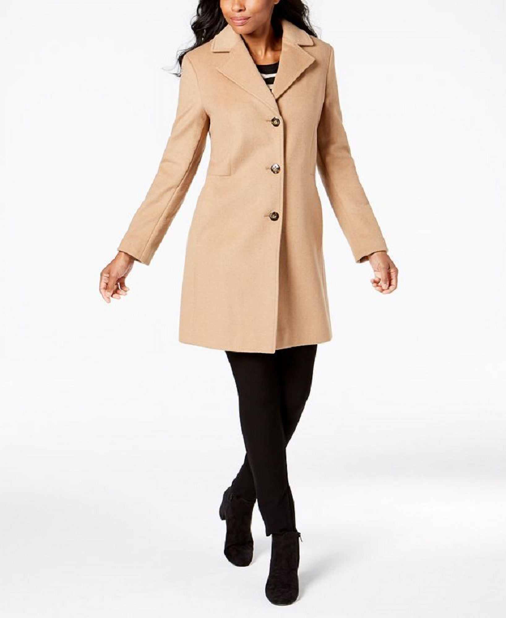 Calvin klein single breasted coat hotsell