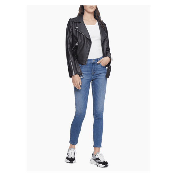 Calvin Klein Women's Skinny High Rise Jeans, Blue, Size 25