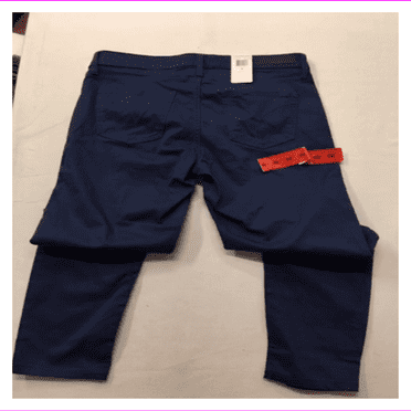 Calvin Klein Women's Slim Skinny Sits Below The Waist Pants 8/Dark Denim