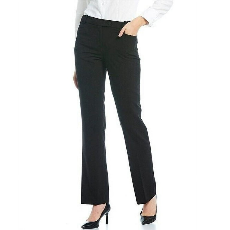Calvin Klein Womens Modern Fit Trousers Black 6