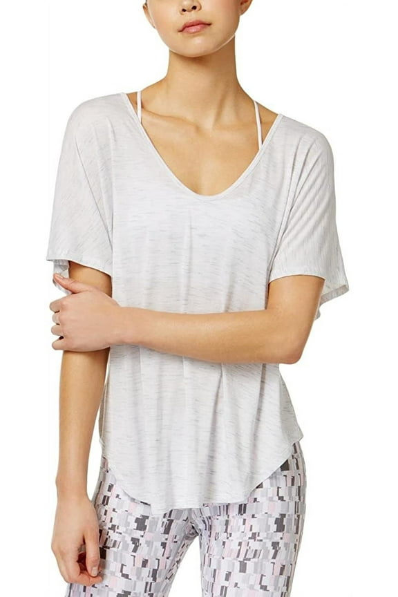 Women's Spacedye Jersey Tee with Inner T-Back