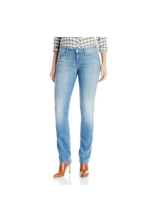 Women's Straight Leg Jeans, Light Blue,29X30 - US