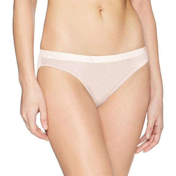 Calvin Klein Women's Structure Cotton Bikini Panty, Nymphs Thigh,S - US