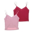 thumbnail image 1 of Calvin Klein Women's Tank Top Sheer Spaghetti Strap Camisole Adjustable T-Shirt, 1 of 1