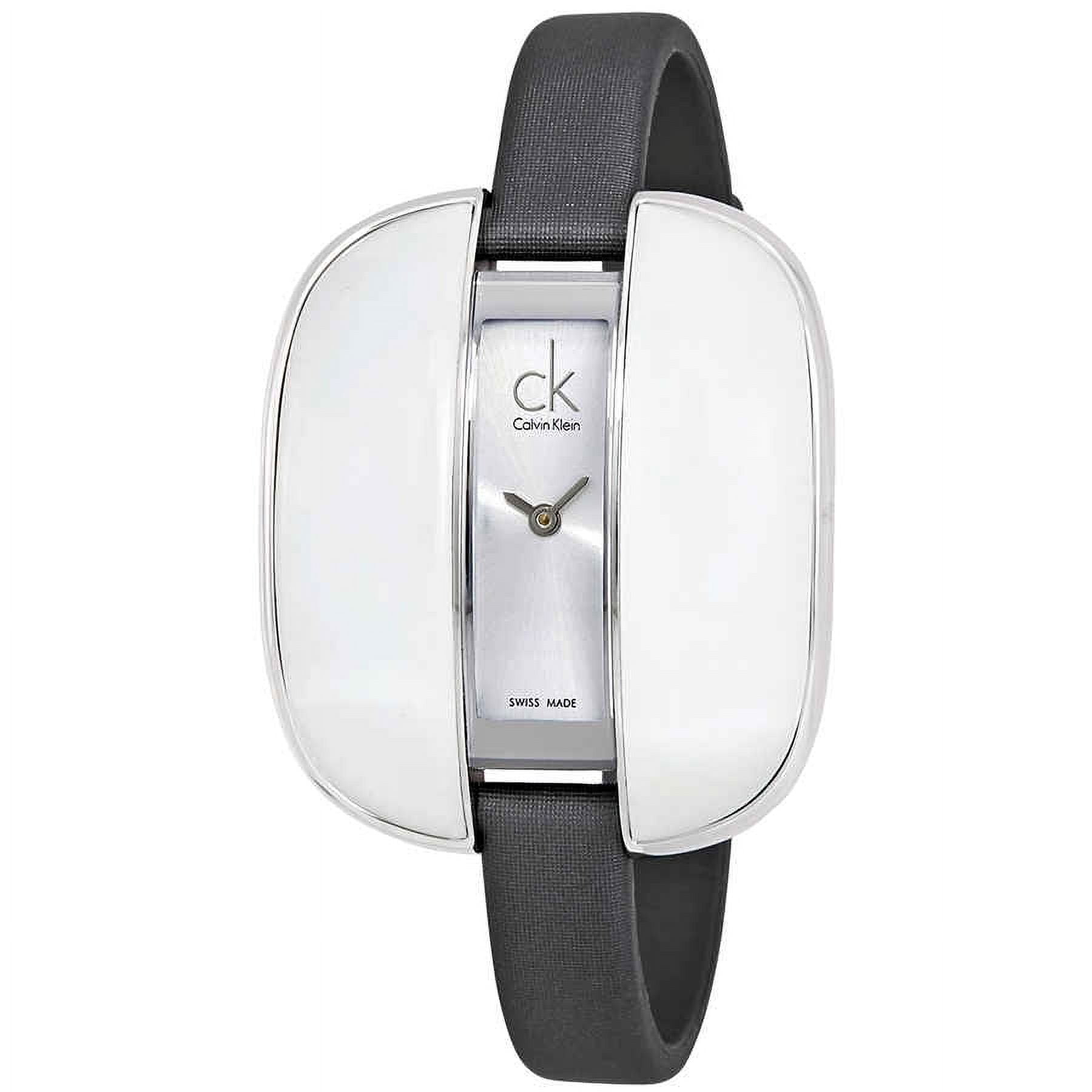 Calvin Klein Women's Treasure Silver Dial Watch K2E23626 - Walmart.com