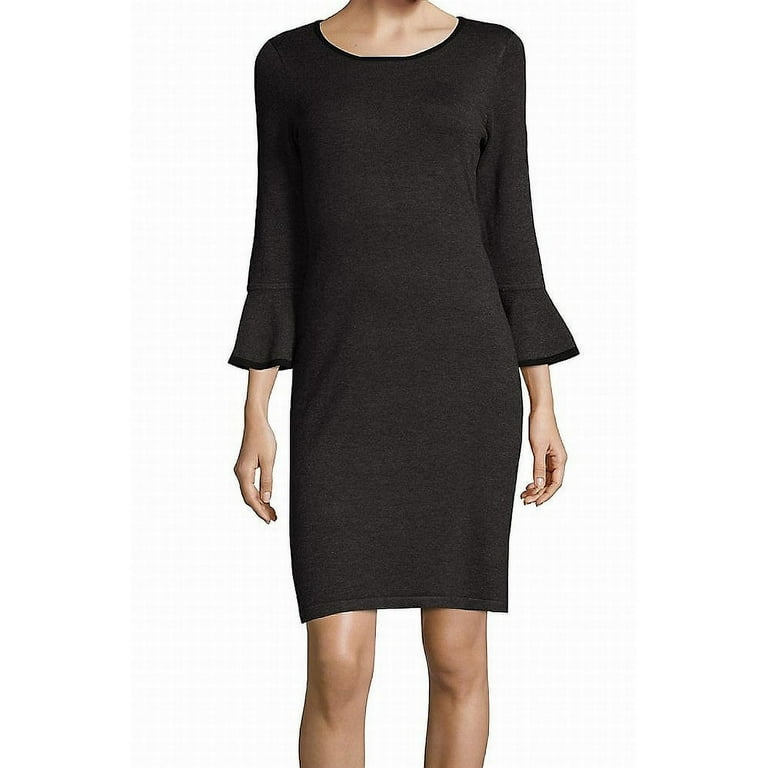 Calvin klein long sleeve sweater dress sale